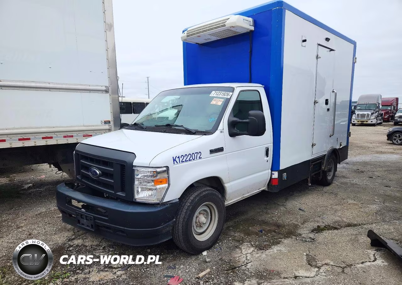 2023 Ford E350 Refrigerated Box Truck VIN:1FDWE3FK0PDD26384 - 1