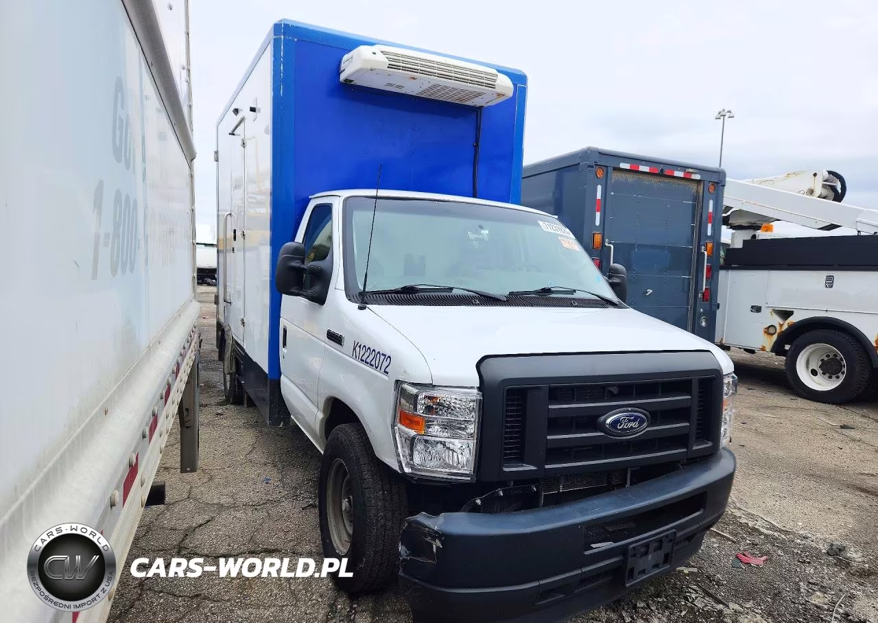 2023 Ford E350 Refrigerated Box Truck VIN:1FDWE3FK0PDD26384 - 4