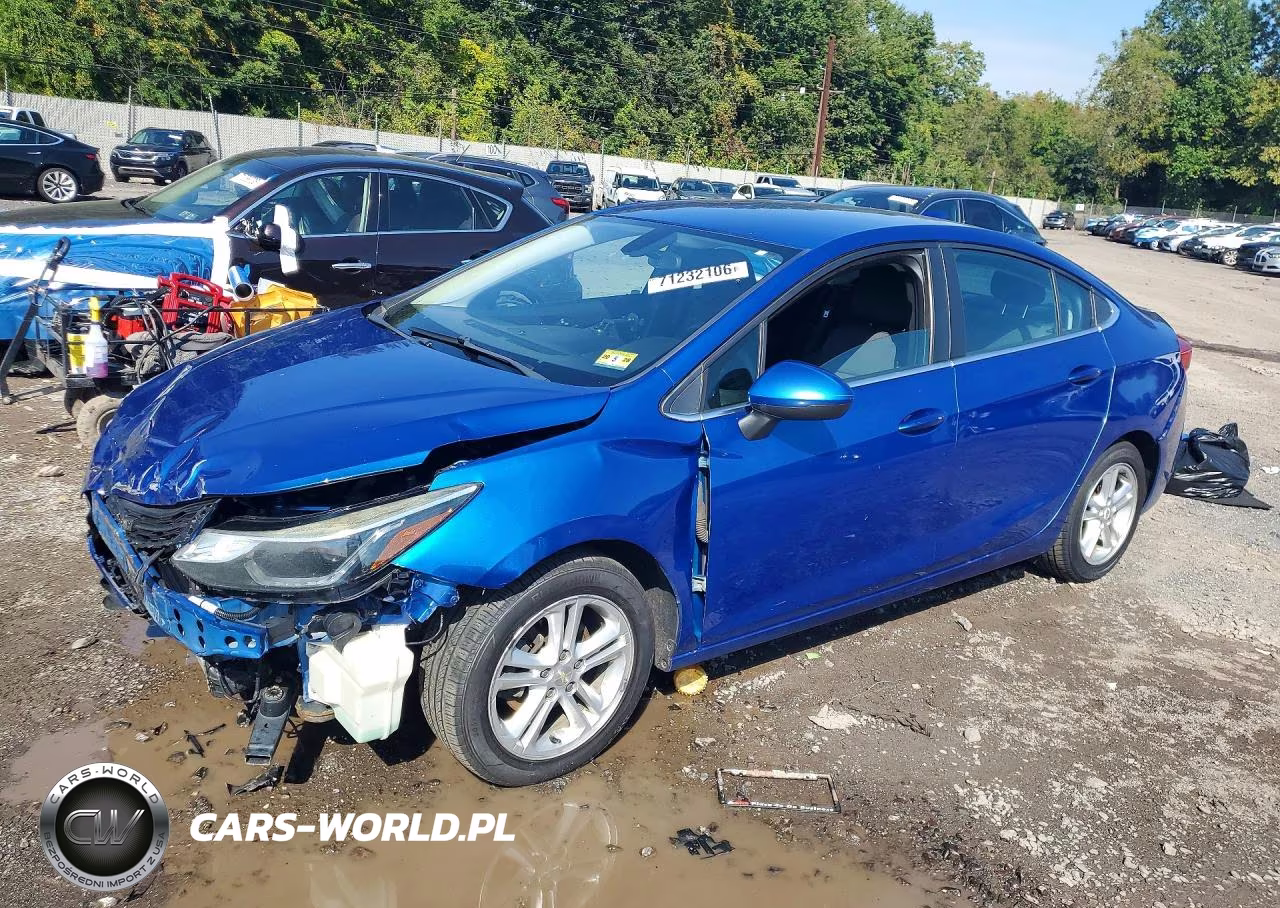 2016 Chevrolet Cruze Lt VIN:1G1BE5SM3G7322102 - 1