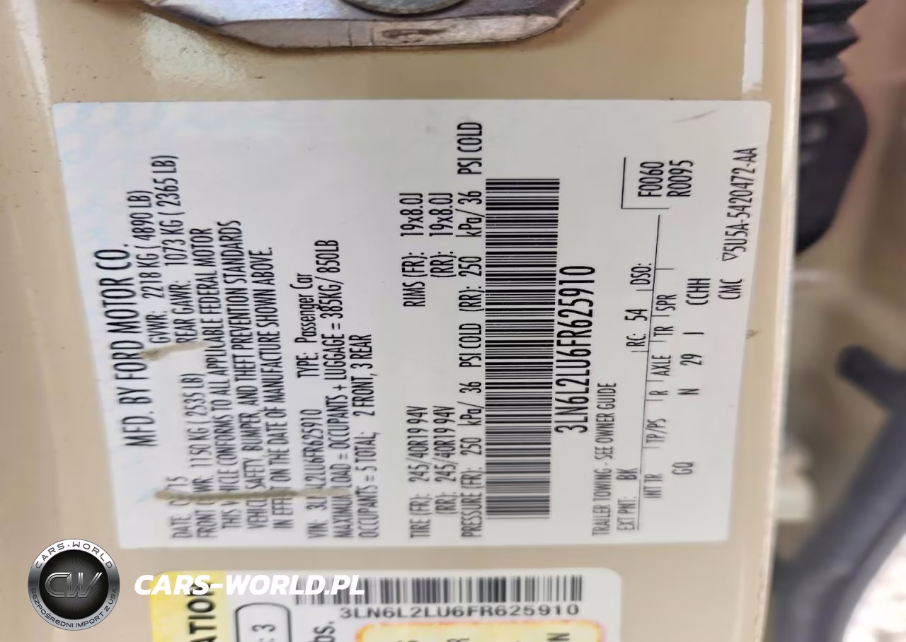 2015 Lincoln Mkz Hybrid VIN:3LN6L2LU6FR625910 - 12