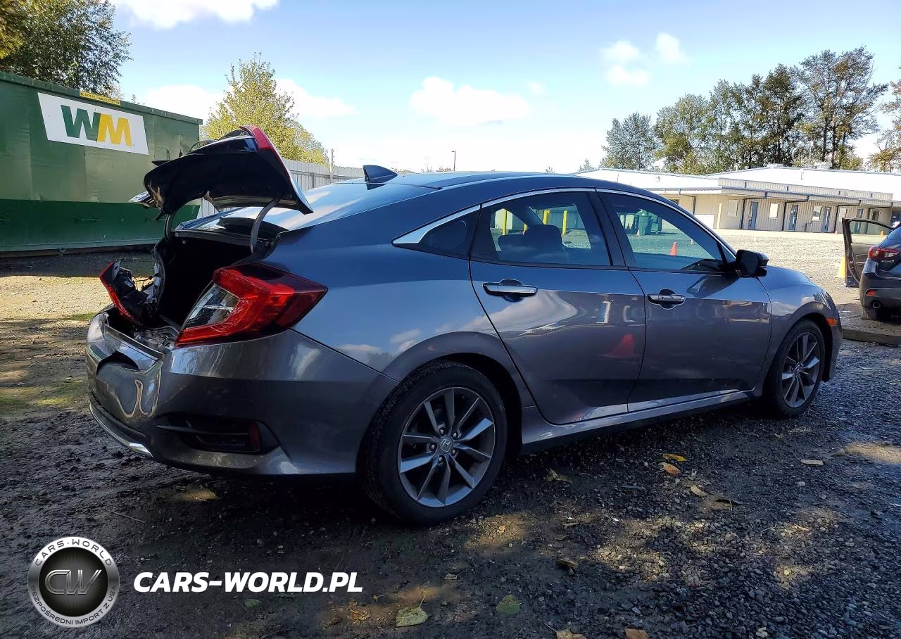 2020 Honda Civic Ex VIN:19XFC1F33LE008310 - 3