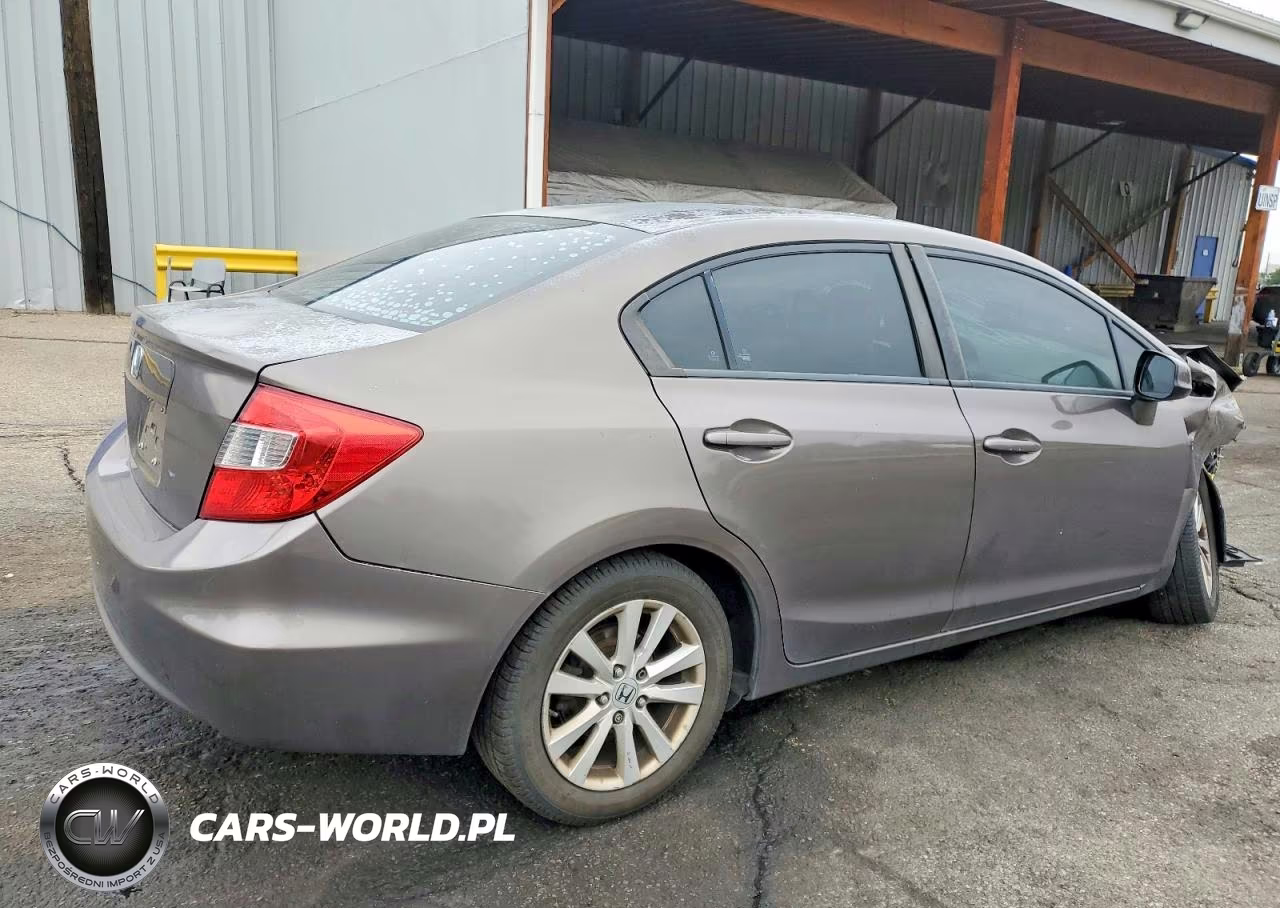 2012 Honda Civic Ex VIN:2HGFB2F84CH538683 - 3