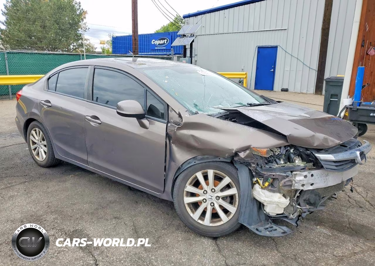 2012 Honda Civic Ex VIN:2HGFB2F84CH538683 - 4