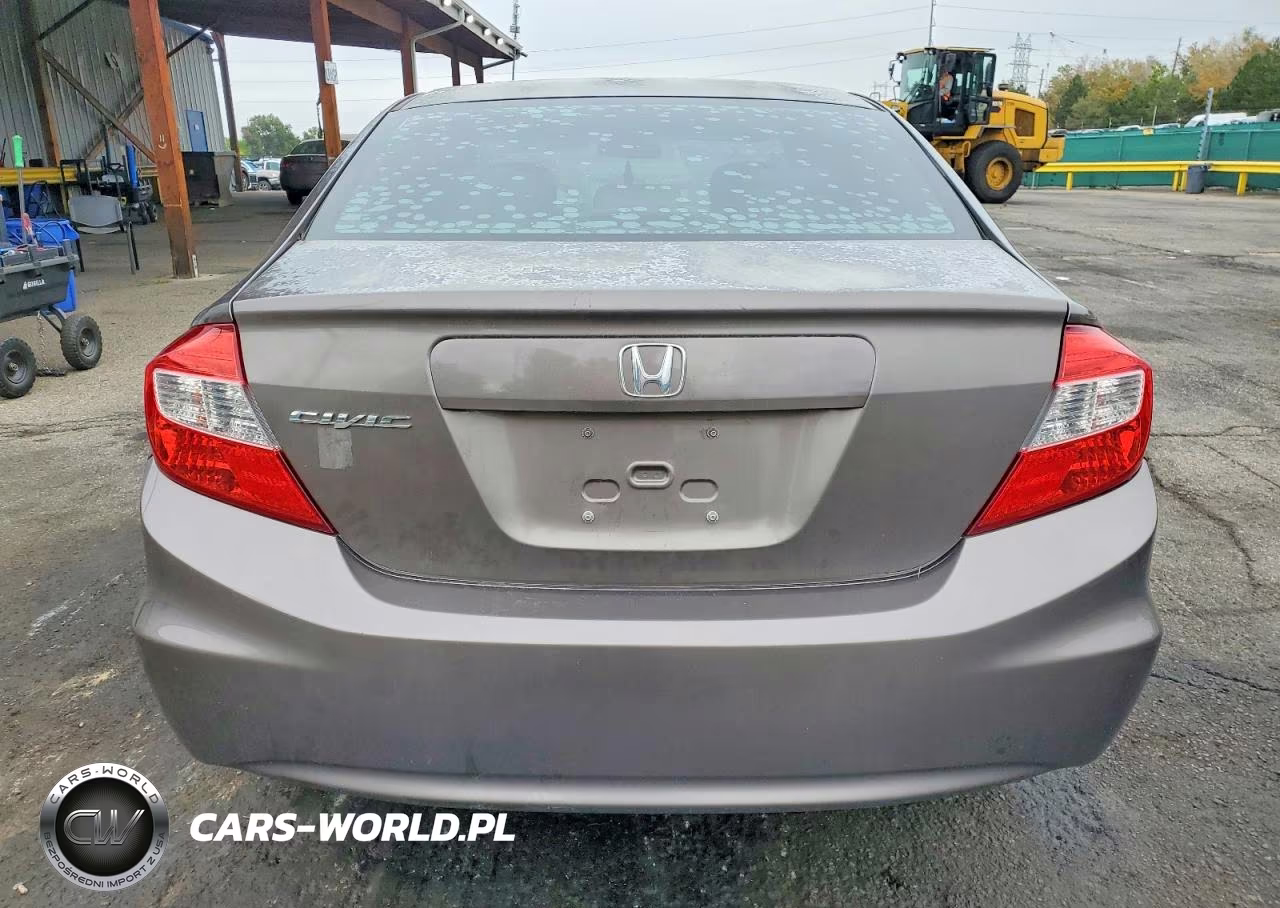 2012 Honda Civic Ex VIN:2HGFB2F84CH538683 - 6