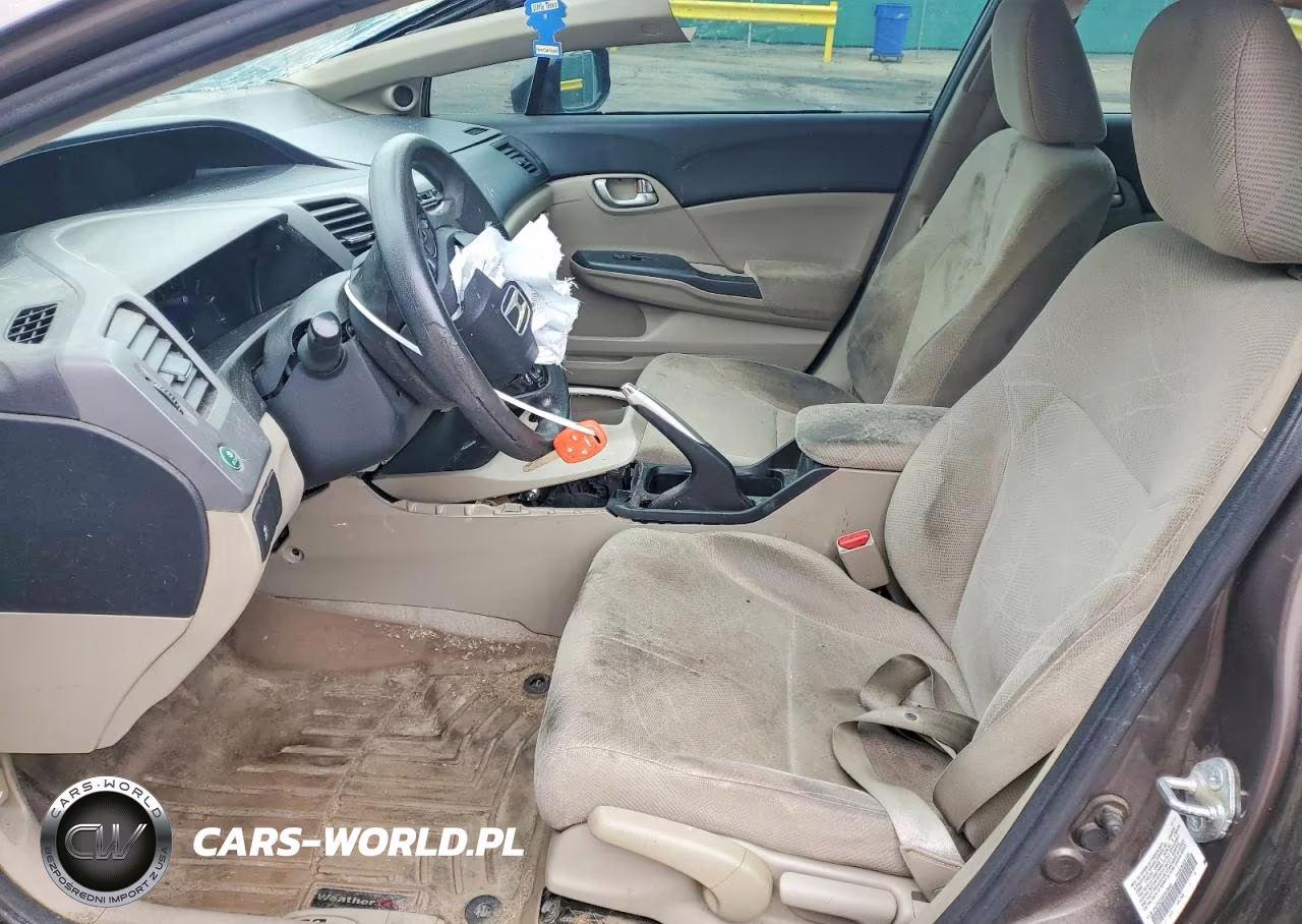 2012 Honda Civic Ex VIN:2HGFB2F84CH538683 - 7