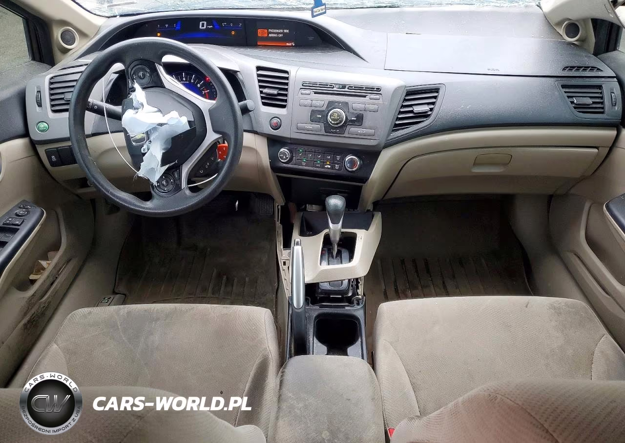 2012 Honda Civic Ex VIN:2HGFB2F84CH538683 - 8