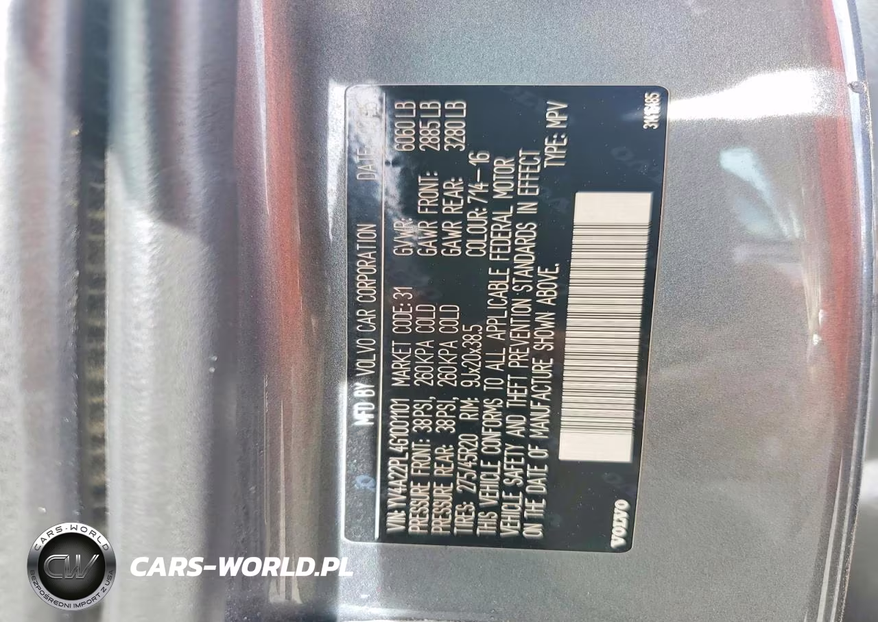 2016 Volvo Xc90 T6 VIN:YV4A22PL4G1001101 - 13