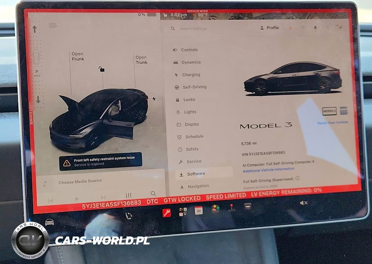 2025 Tesla Model 3 VIN:5YJ3E1EA5SF136683 - 9
