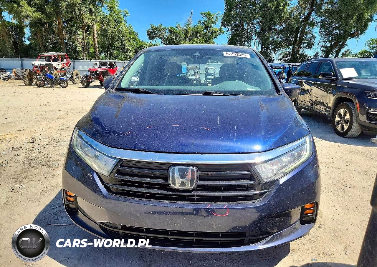 2022 Honda Odyssey Exl VIN:5FNRL6H74NB062691 - 5