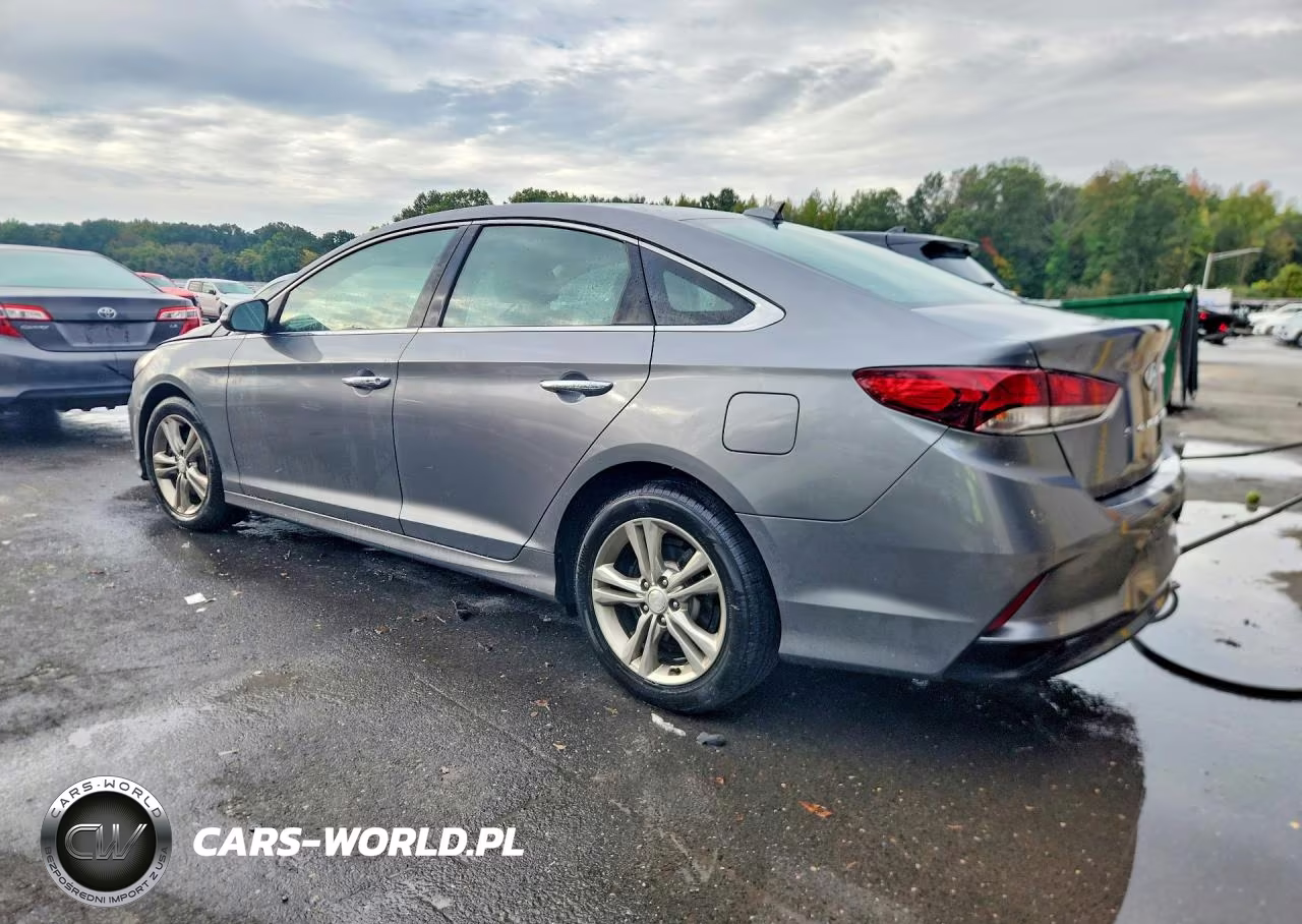 2018 Hyundai Sonata Sel+ VIN:5NPE34AF7JH709357 - 2