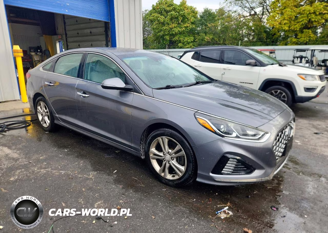 2018 Hyundai Sonata Sel+ VIN:5NPE34AF7JH709357 - 4