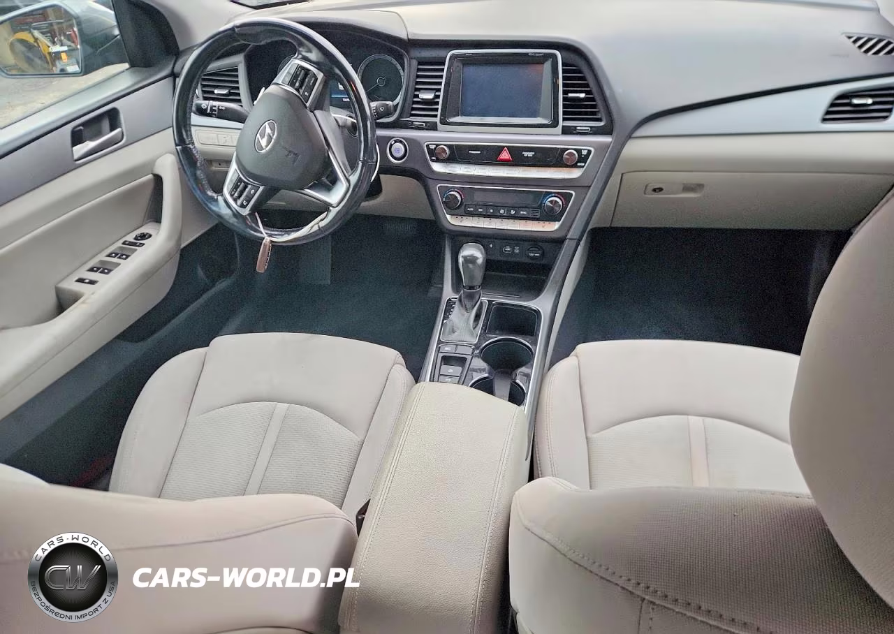 2018 Hyundai Sonata Sel+ VIN:5NPE34AF7JH709357 - 8