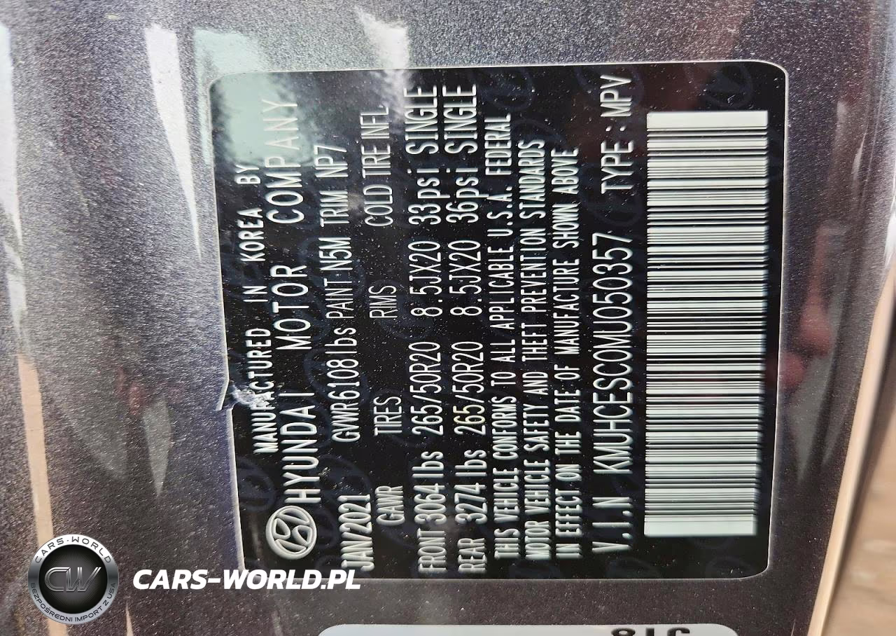 2021 Genesis Gv80 3.5T VIN:KMUHCESC0MU050357 - 13