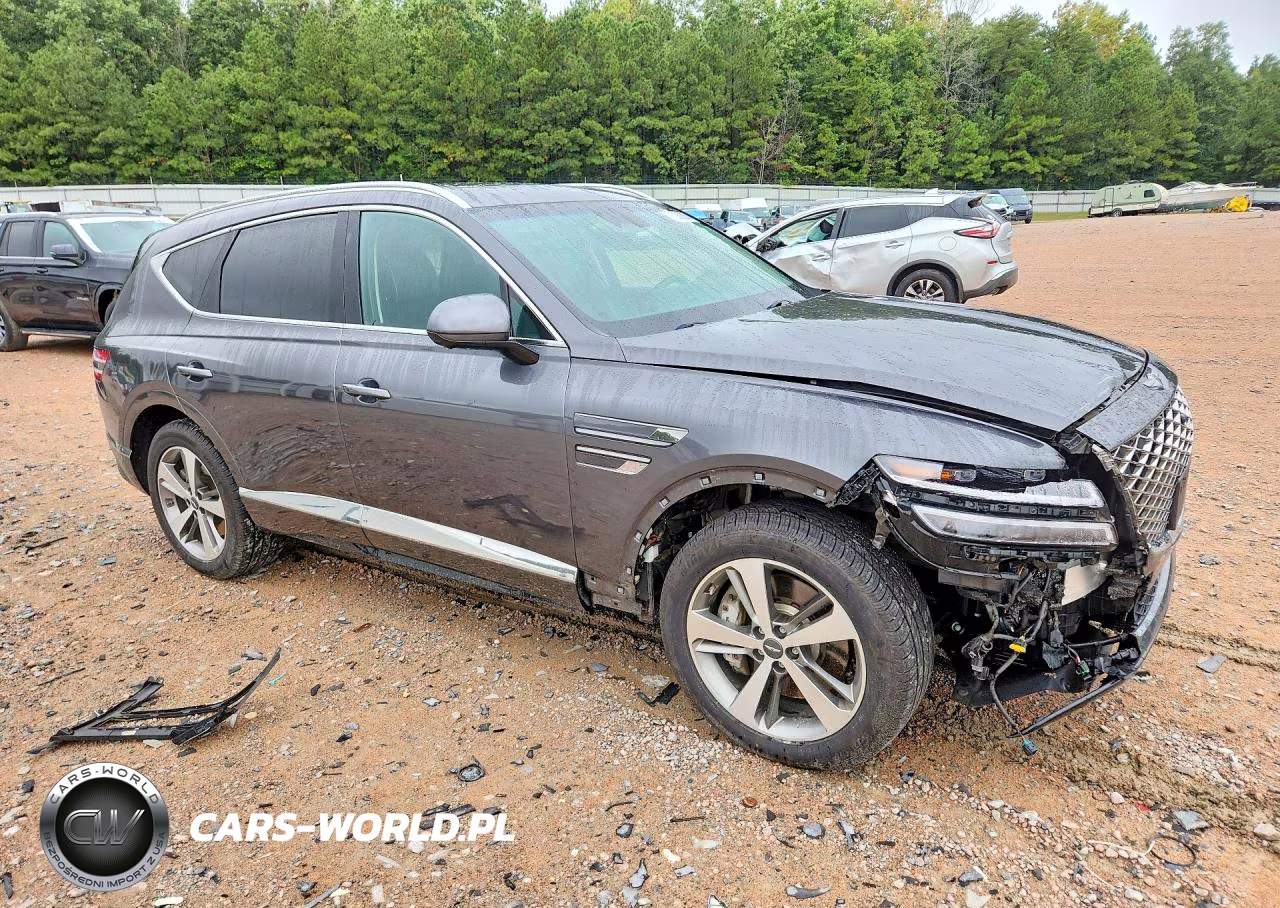 2021 Genesis Gv80 3.5T VIN:KMUHCESC0MU050357 - 4