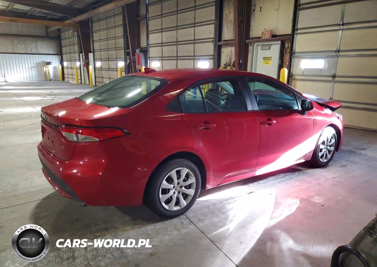 2020 Toyota Corolla Le VIN:5YFEPRAE5LP135677 - 3