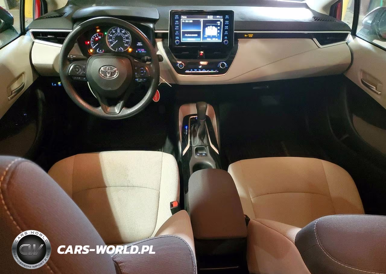 2020 Toyota Corolla Le VIN:5YFEPRAE5LP135677 - 8