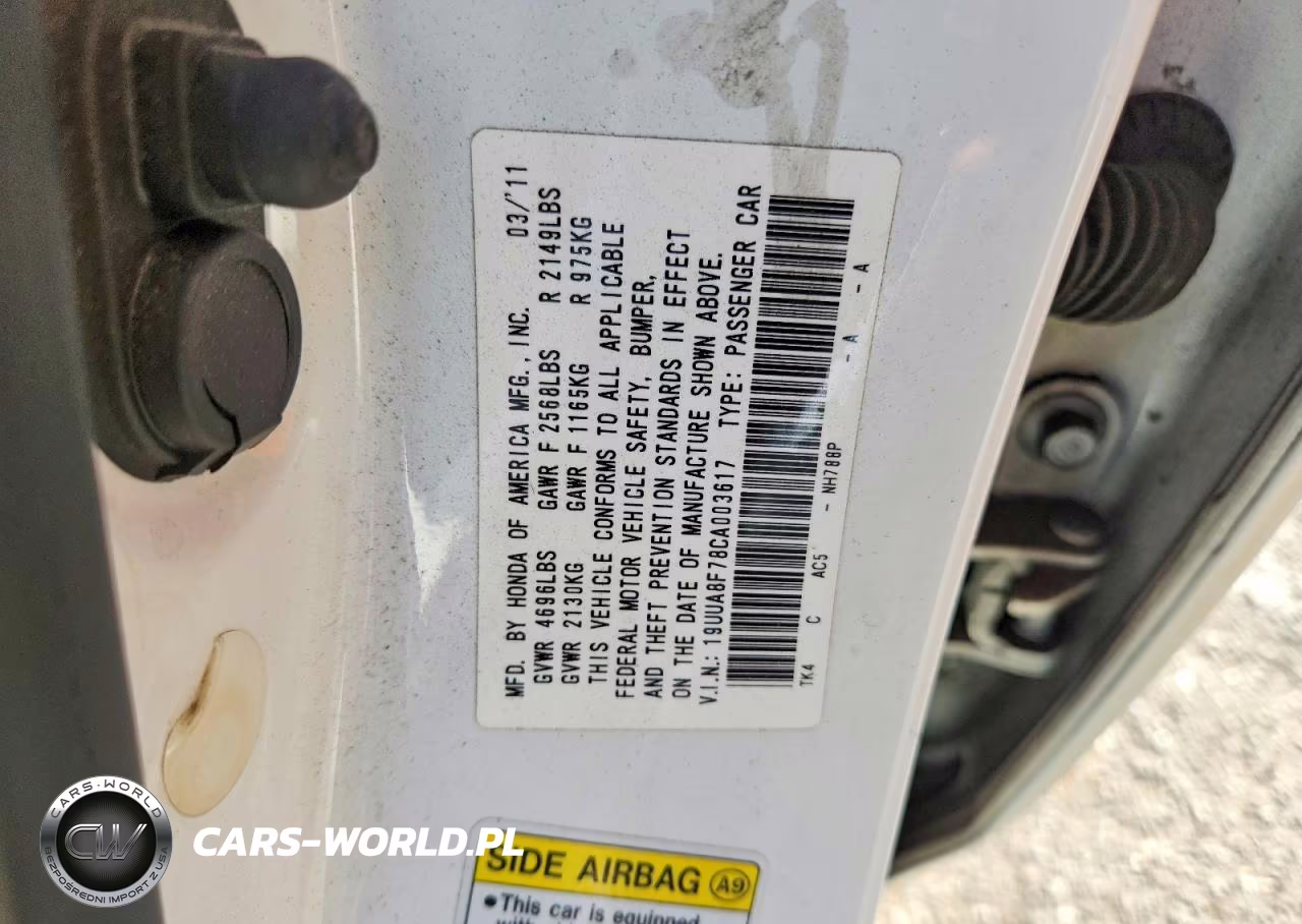 2012 Acura Tl VIN:19UUA8F78CA003617 - 13