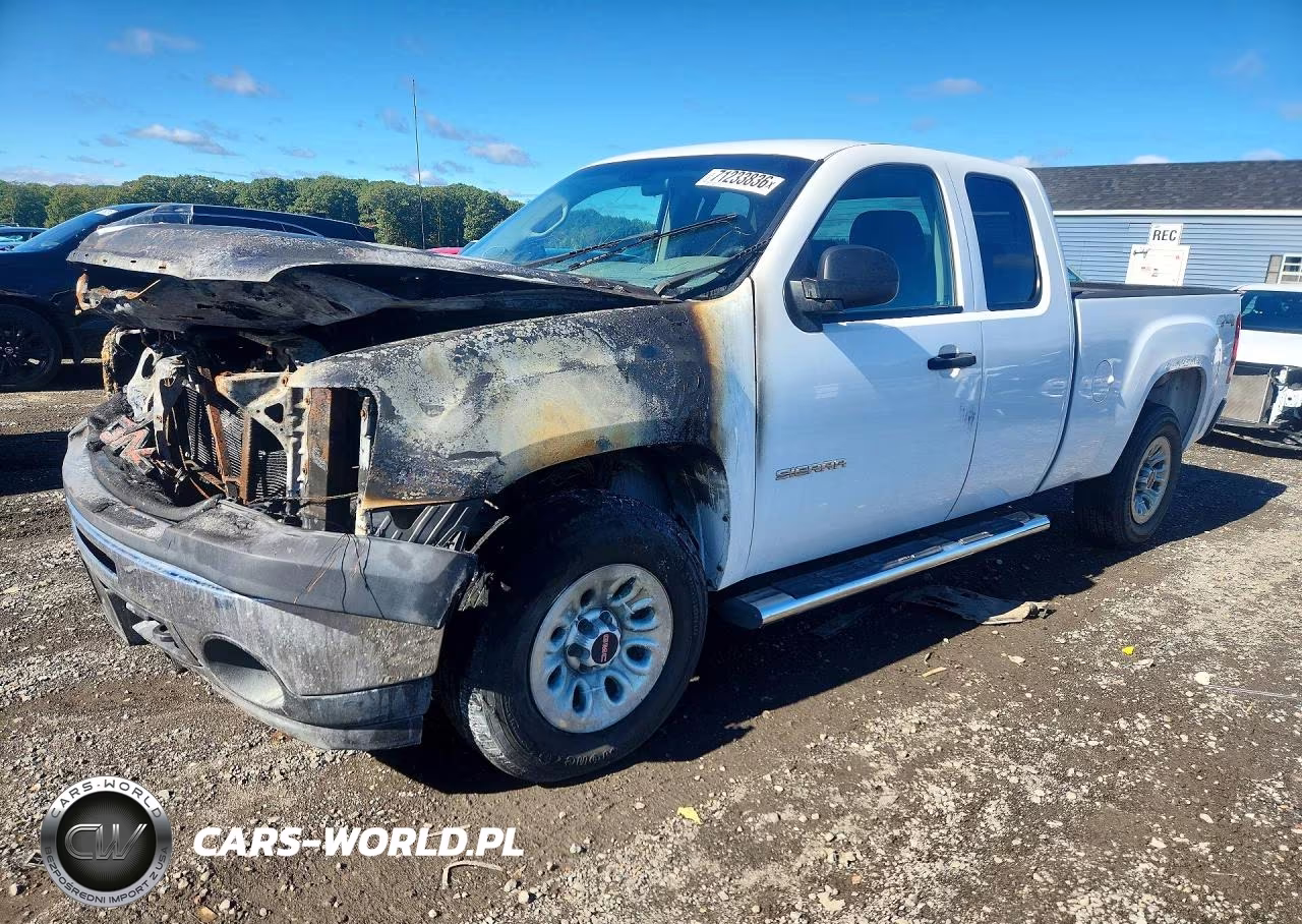 2011 GMC Sierra K1500 VIN:1GTR2TEA8BZ168245 - 1