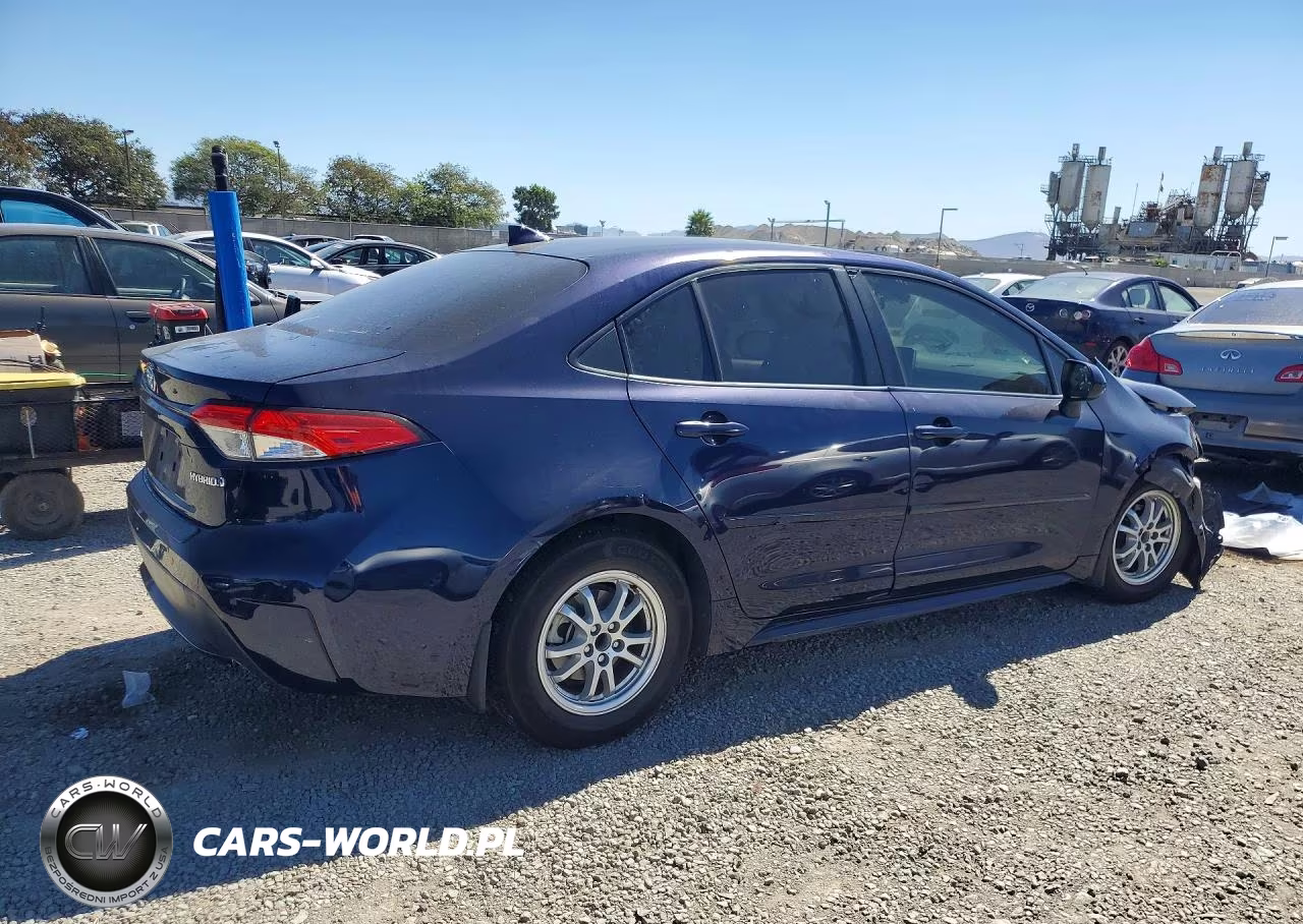 2020 Toyota Corolla Hybrid Le VIN:JTDEBRBE3LJ015930 - 3