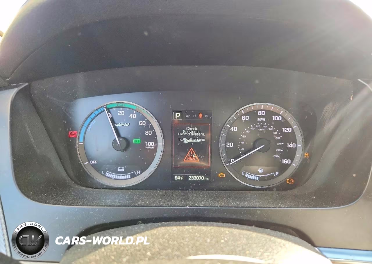 2016 Hyundai Sonata Hybrid Se VIN:KMHE24L18GA012523 - 9