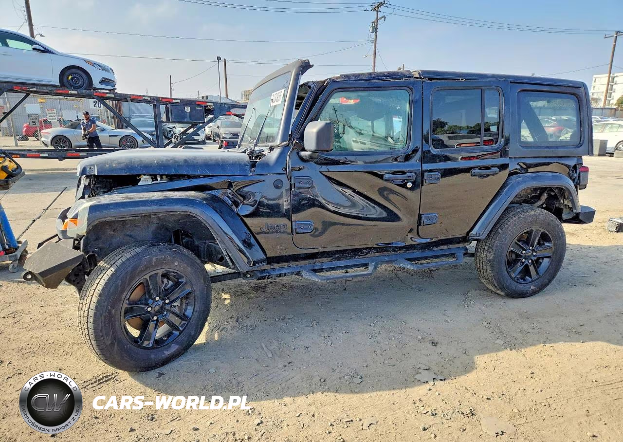 2021 Jeep Wrangler Unlimited Sahara VIN:1C4HJXEG1MW555878 - 1