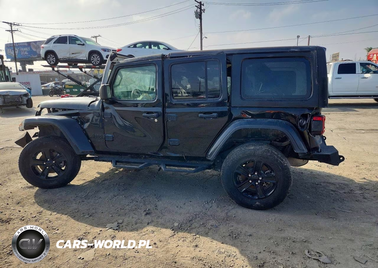 2021 Jeep Wrangler Unlimited Sahara VIN:1C4HJXEG1MW555878 - 2