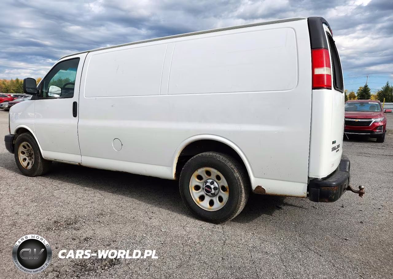 2012 GMC Savana G1500 Delivery Van VIN:1GTS8AF42C1108491 - 2