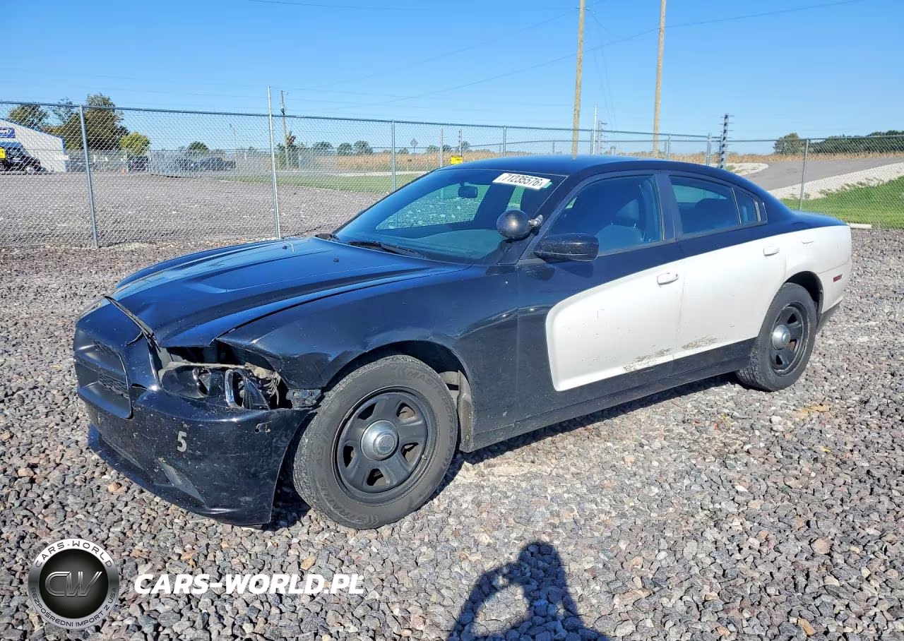 2013 Dodge Charger Police VIN:2C3CDXAG0DH721561 - 1