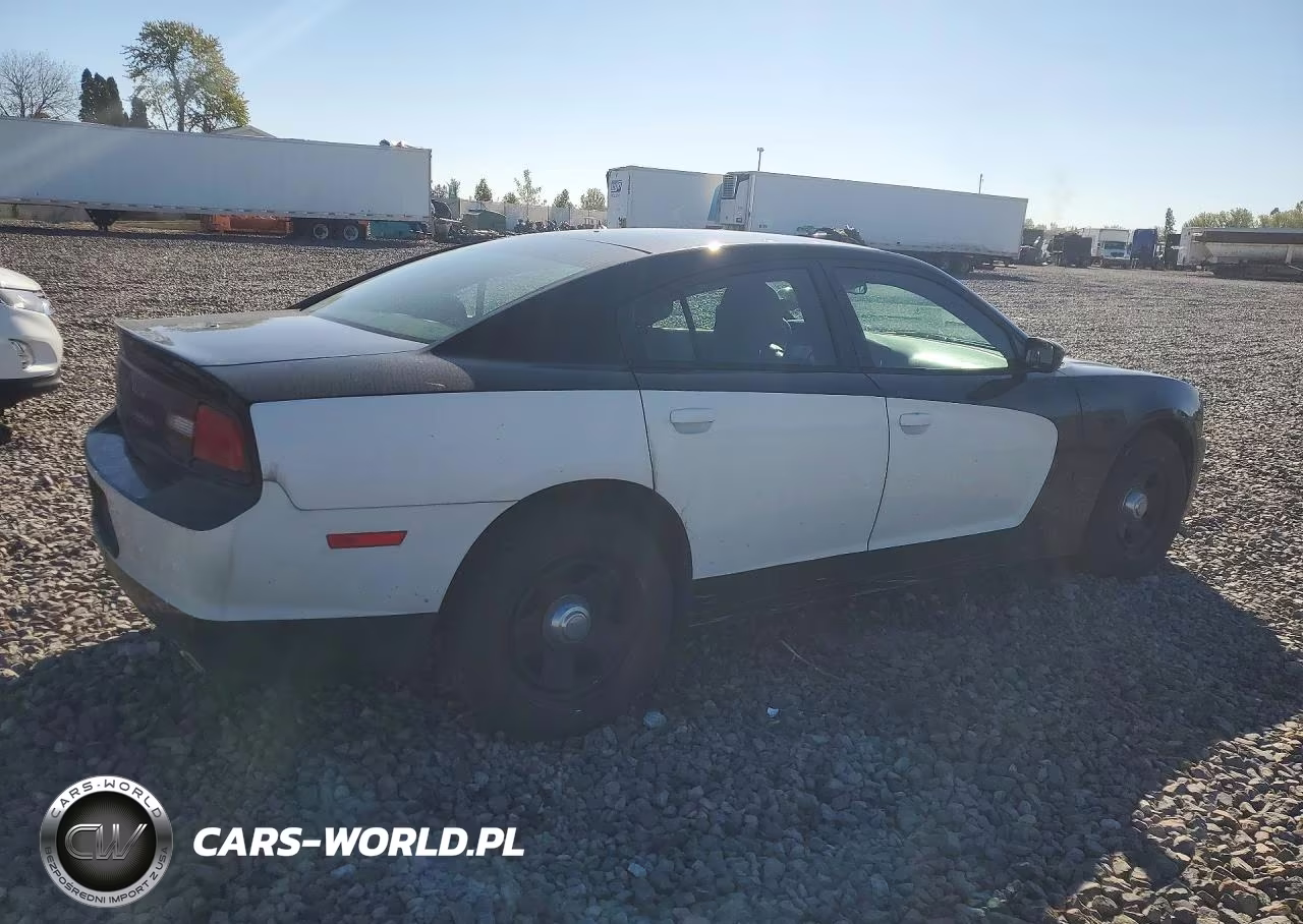 2013 Dodge Charger Police VIN:2C3CDXAG0DH721561 - 3