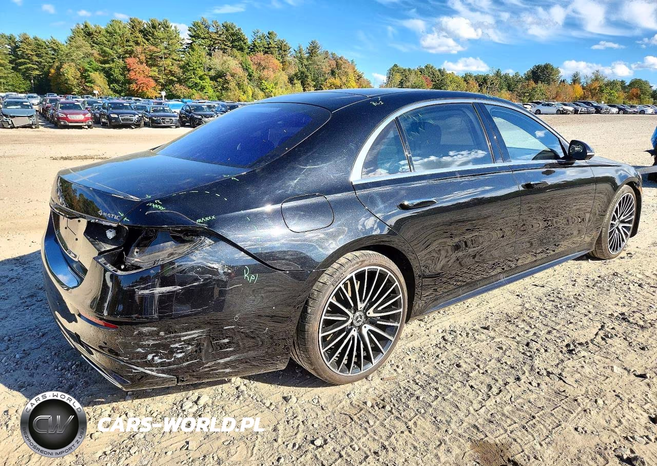 2021 Mercedes-Benz S 580 4Matic VIN:W1K6G7GB7MA040457 - 3