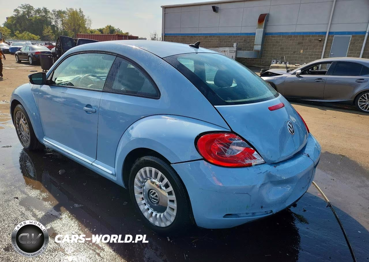 2014 Volkswagen Beetle VIN:3VWJ17AT3EM666421 - 2