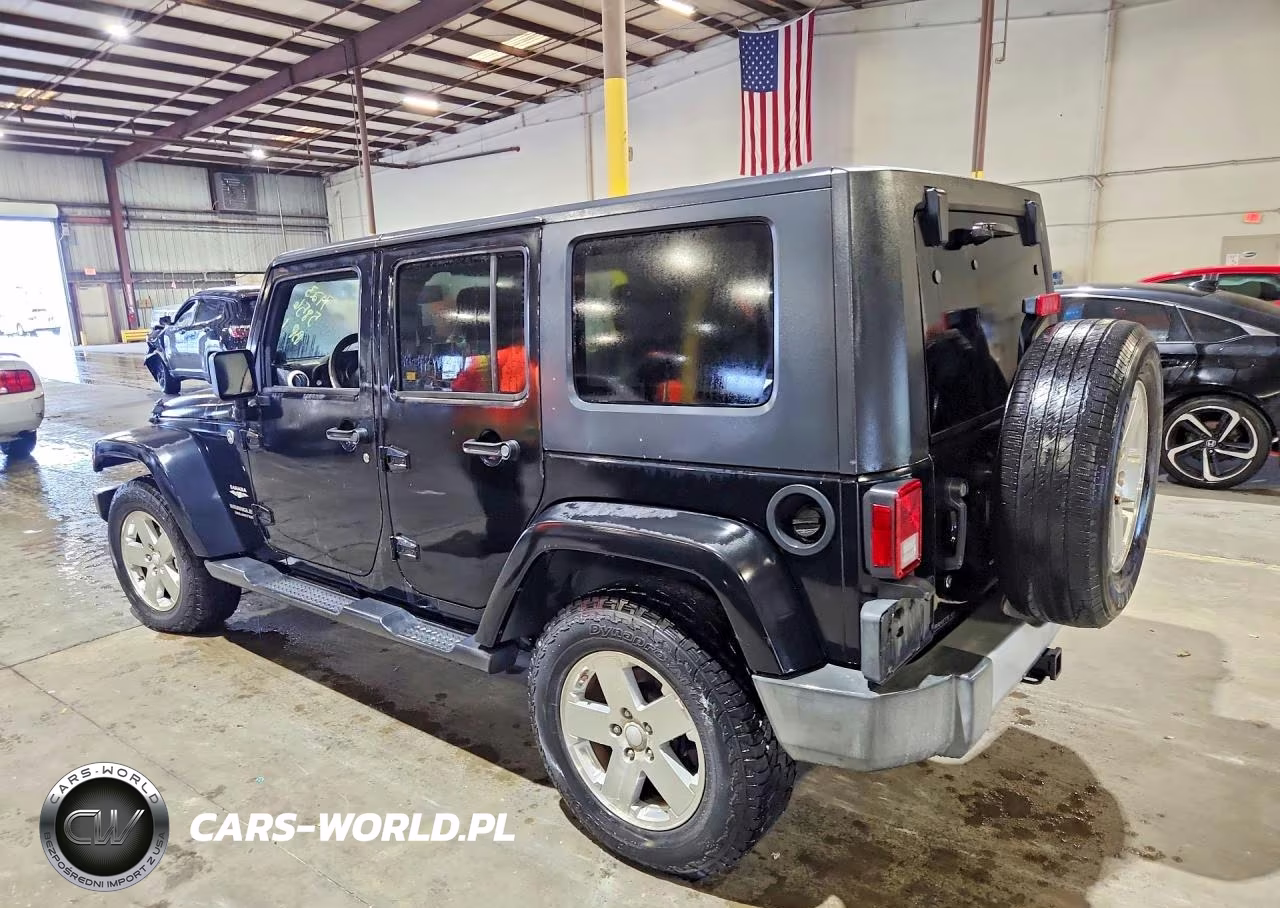 2008 Jeep Wrangler Unlimited Sahara VIN:1J8GA59198L619400 - 2