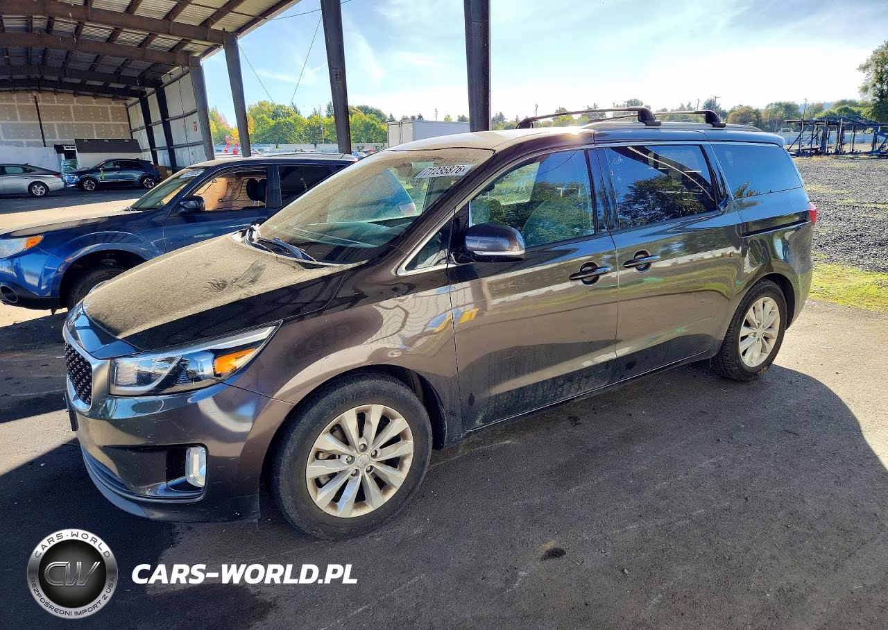 2016 Kia Sedona Ex VIN:KNDMC5C17G6100713 - 1