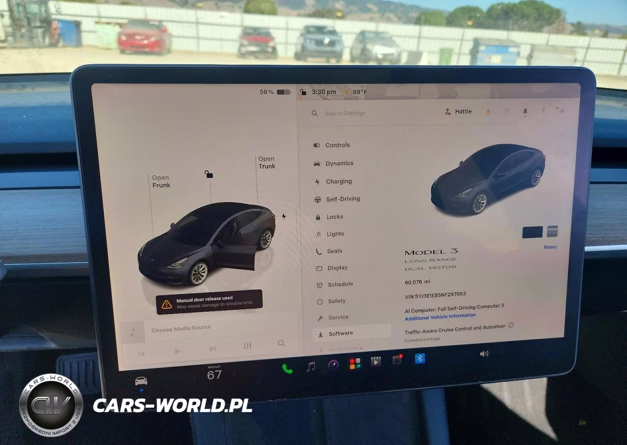 2022 Tesla Model 3 VIN:5YJ3E1EB5NF297953 - 9