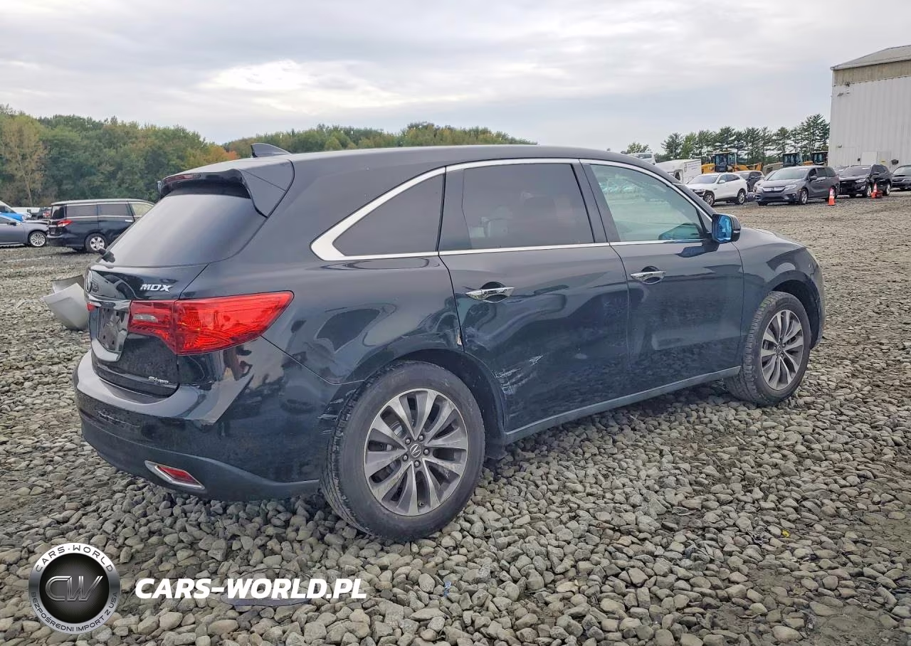 2016 Acura Mdx Technology VIN:5FRYD4H48GB023087 - 3