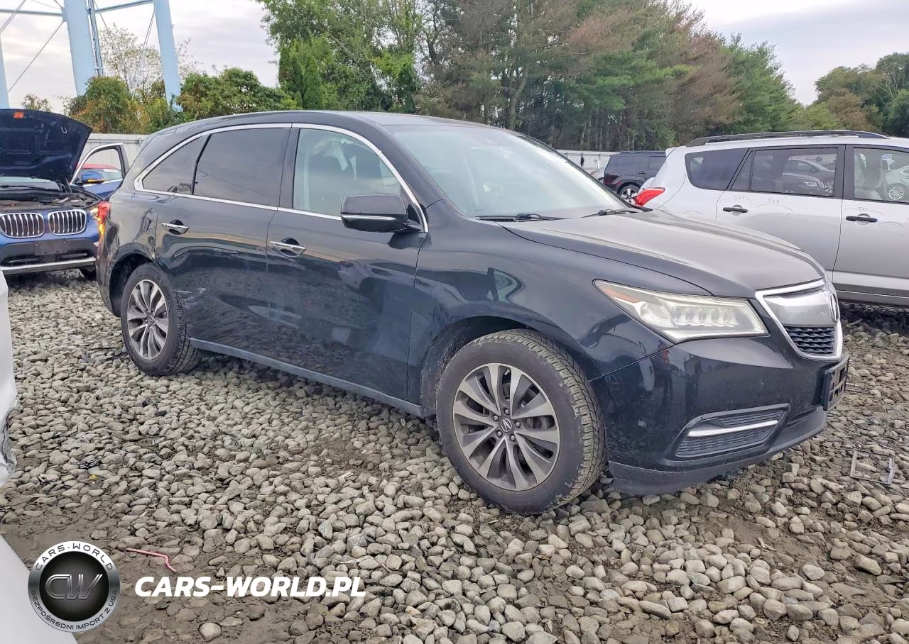 2016 Acura Mdx Technology VIN:5FRYD4H48GB023087 - 4
