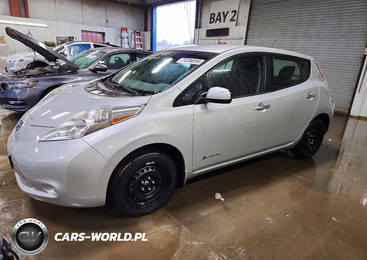 2015 Nissan Leaf S VIN:1N4AZ0CP9FC311880 - 1