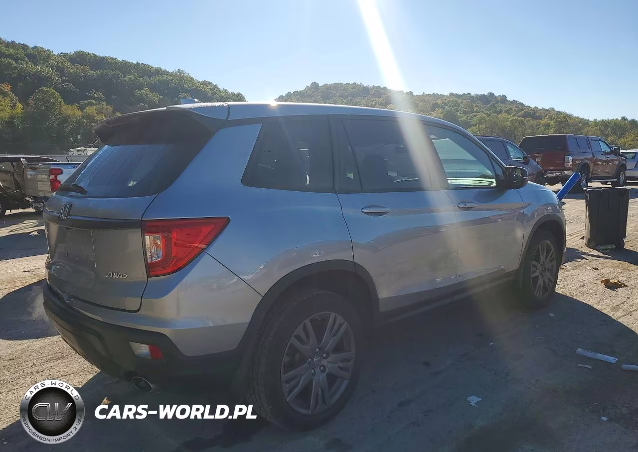 2020 Honda Passport Exl VIN:5FNYF8H54LB001299 - 3