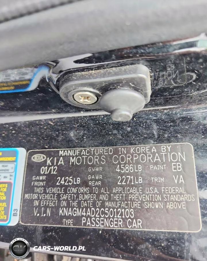 2012 Kia Optima Hybrid VIN:KNAGM4AD2C5012103 - 12