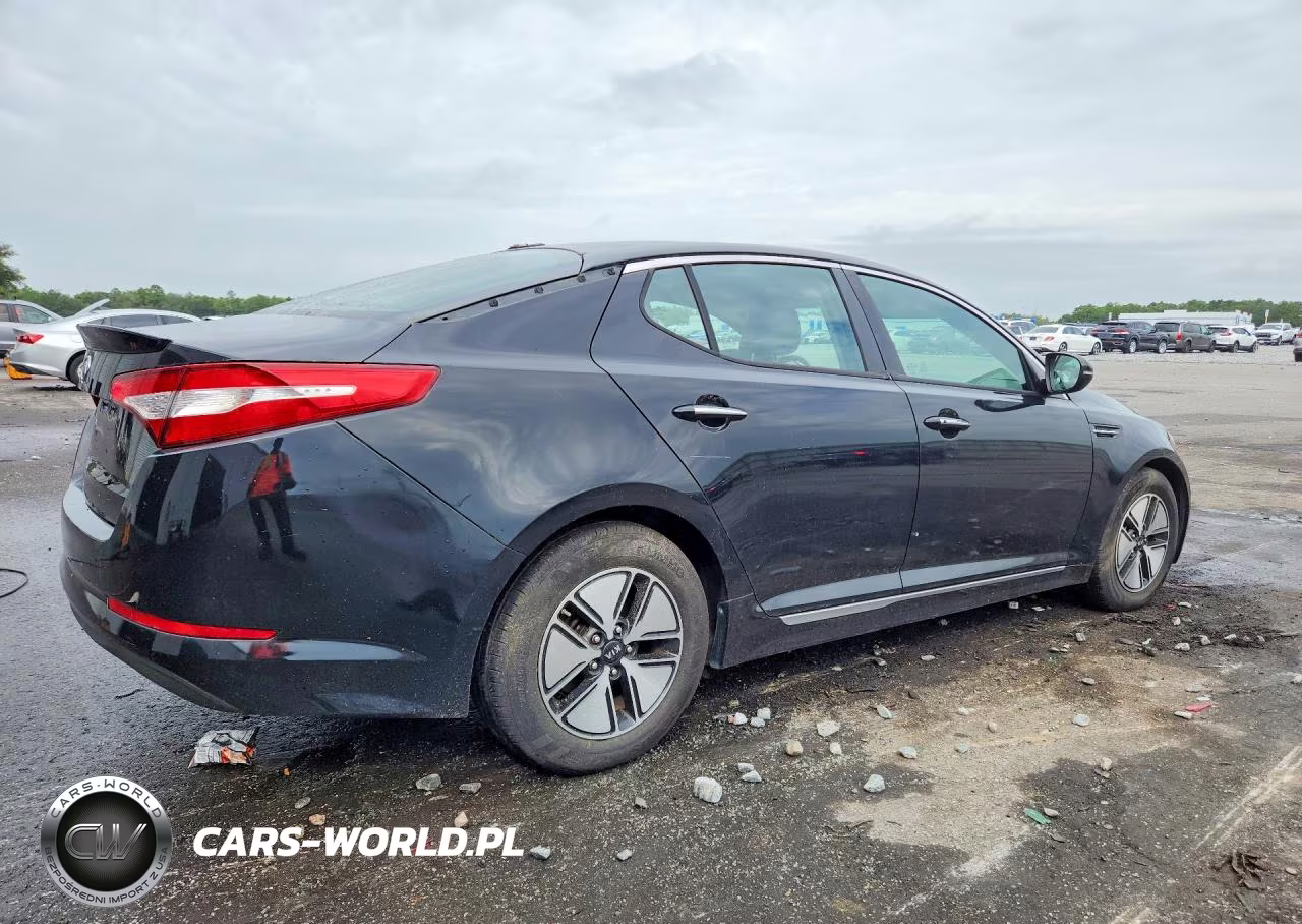 2012 Kia Optima Hybrid VIN:KNAGM4AD2C5012103 - 3
