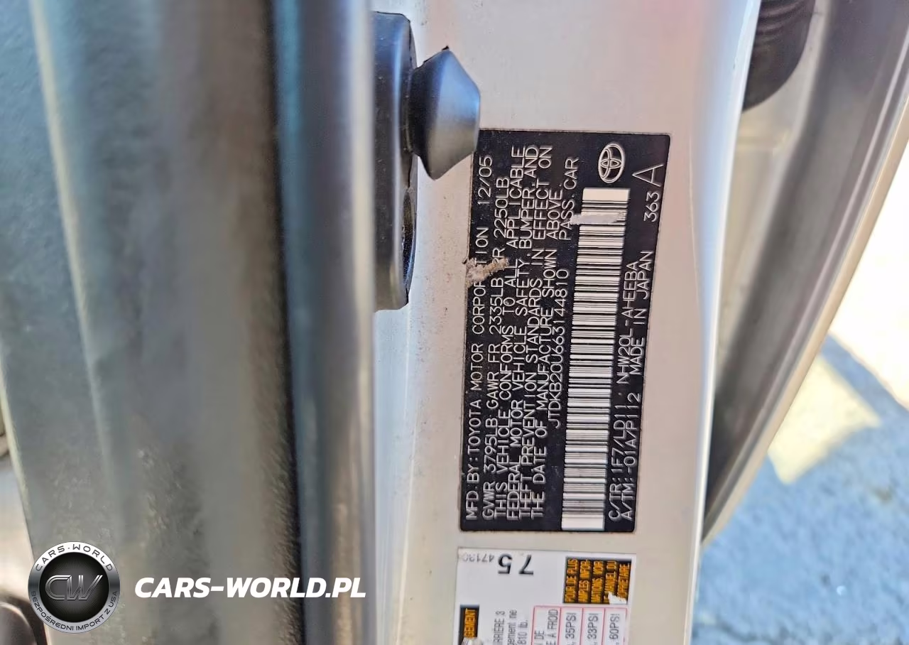 2006 Toyota Prius Base VIN:JTDKB20U663144810 - 12