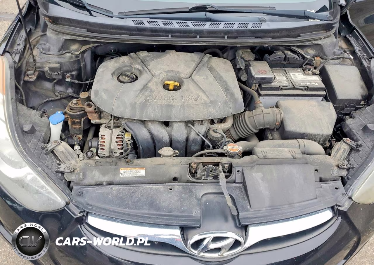 2012 Hyundai Elantra Gls VIN:5NPDH4AE3CH098072 - 11