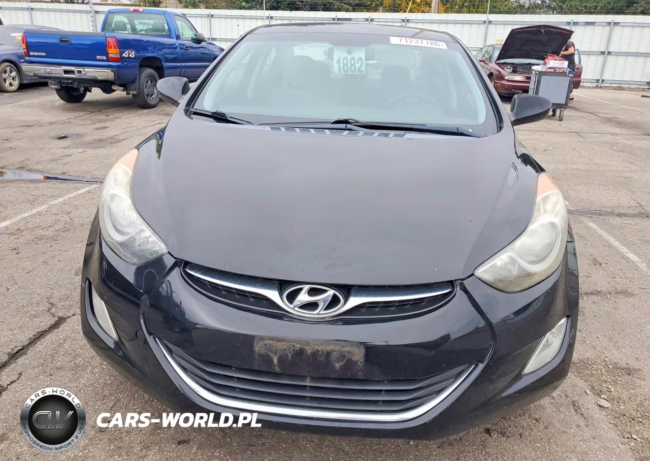 2012 Hyundai Elantra Gls VIN:5NPDH4AE3CH098072 - 5