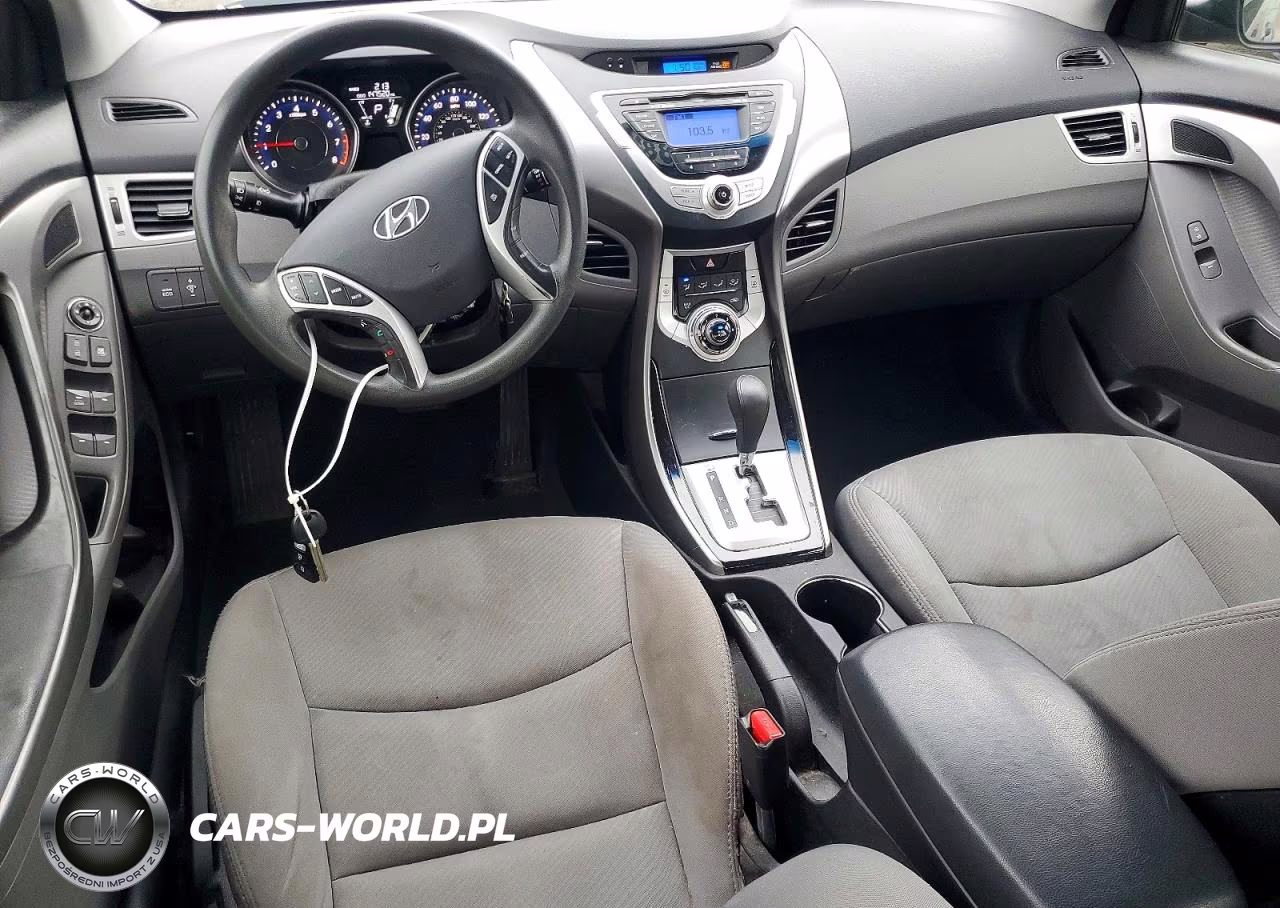 2012 Hyundai Elantra Gls VIN:5NPDH4AE3CH098072 - 8