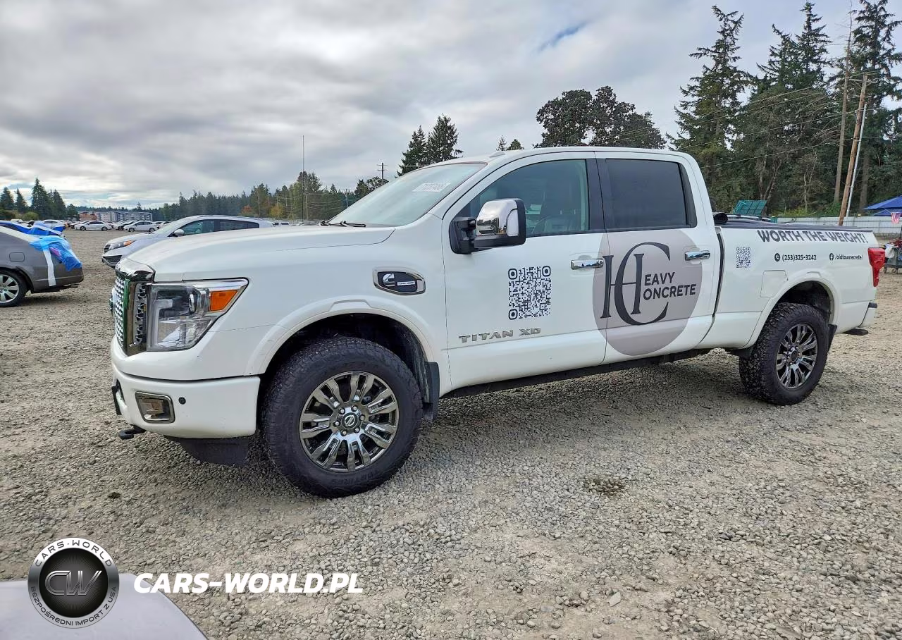 2017 Nissan Titan Xd Platinum Reserve VIN:1N6BA1F49HN554543 - 1