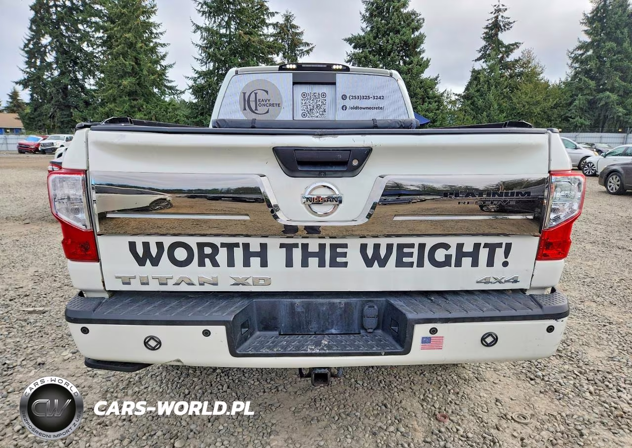 2017 Nissan Titan Xd Platinum Reserve VIN:1N6BA1F49HN554543 - 6