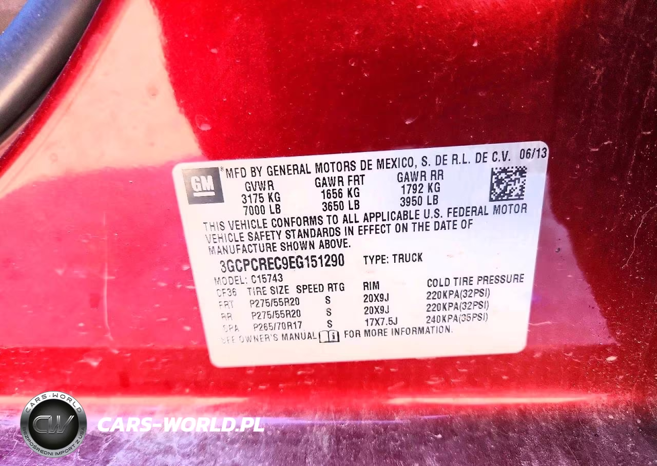 2014 Chevrolet Silverado C1500 Lt VIN:3GCPCREC9EG151290 - 12