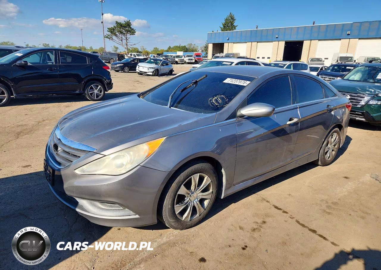 2014 Hyundai Sonata Gls VIN:5NPEB4AC7EH919181 - 1