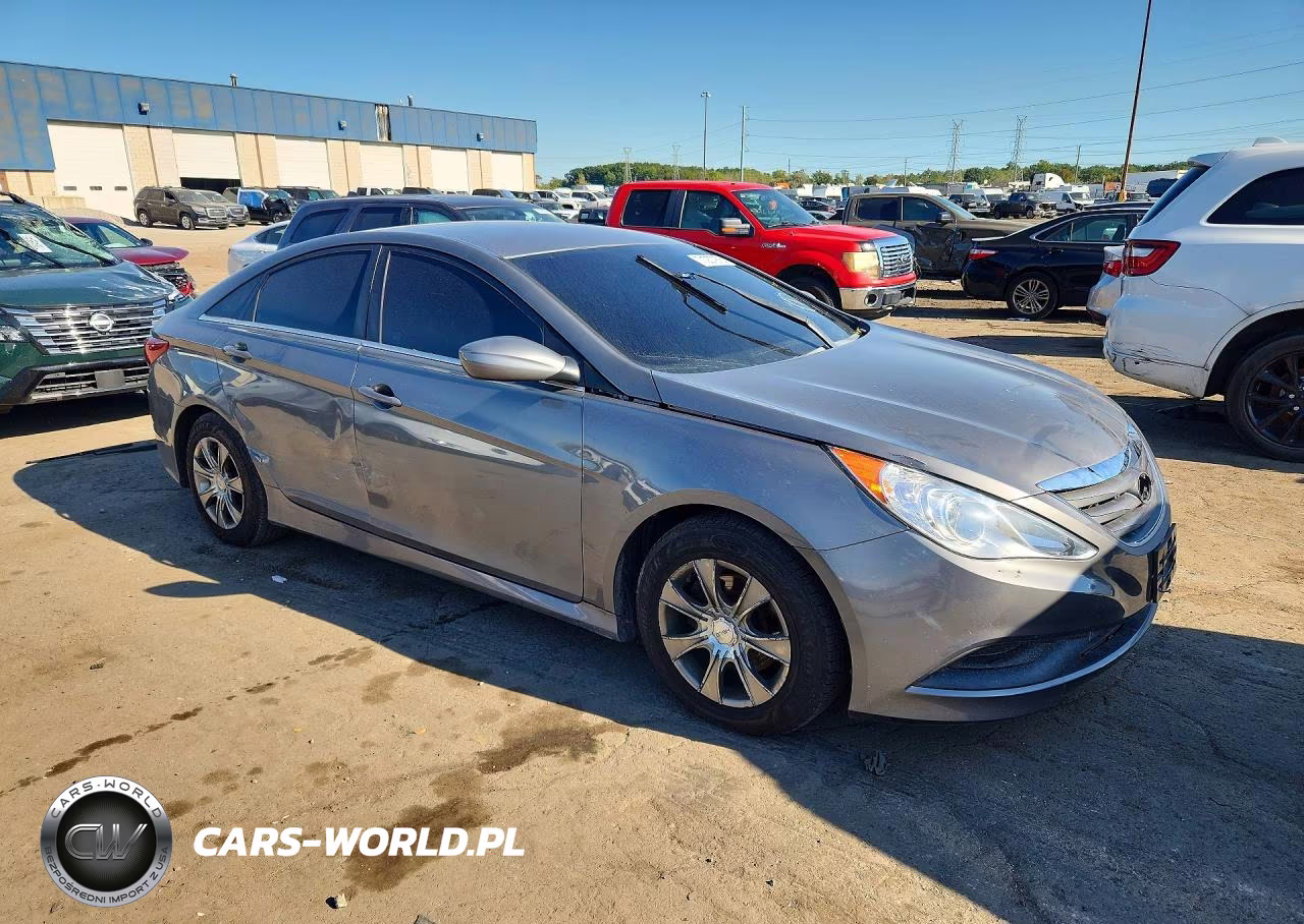 2014 Hyundai Sonata Gls VIN:5NPEB4AC7EH919181 - 4