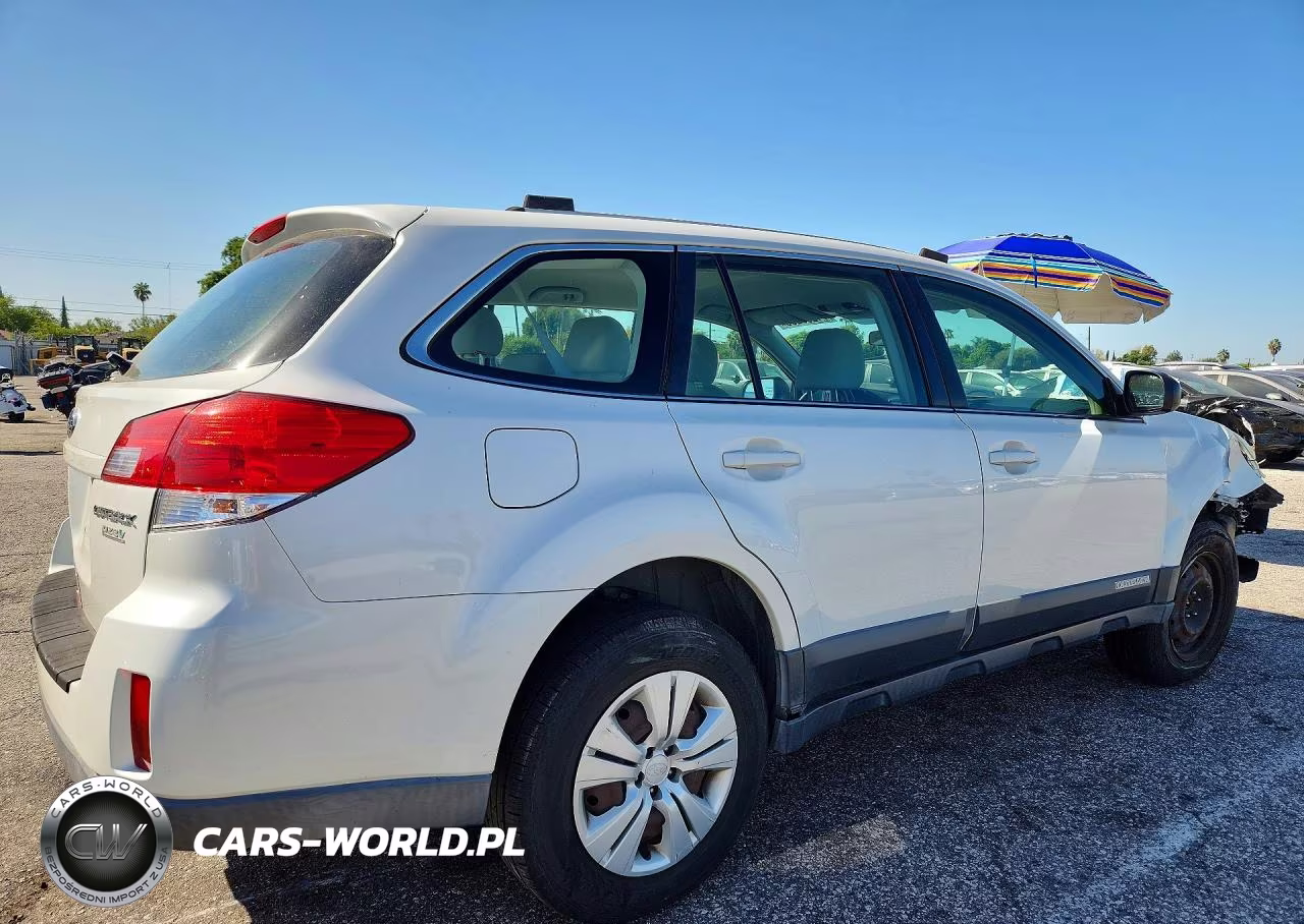 2010 Subaru Outback 2.5I VIN:4S4BRBAC5A3347516 - 3